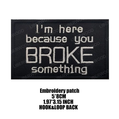 Liberwood-Phrases De Motivation De L'alphabet Anglais,Slogan Drôle,Appliques Pour Jeans,Veste,Sac À Dos #Q