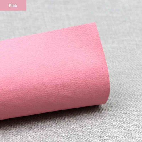 Patchs En Faux Cuir Synthétique Litchi Auto-Adhésifs,Réparation De Trous De Canapé De Grands Meubles,Autocollant De Voiture,Table En Similicuir - Type 12.Pink 20x30cm