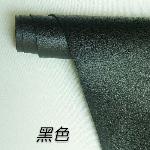 Patchs En Faux Cuir Synthétique Litchi Auto-Adhésifs,Grand Autocollant Multicolore En Pu Pour Réparation De Trous De Canapé,Décoration Imperméable Pour Voiture,20x30cm - Type Black 20x30cm