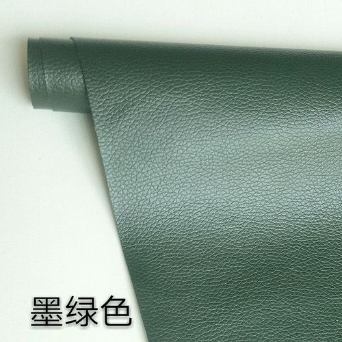 Patchs En Faux Cuir Synthétique Litchi Auto-Adhésifs,Grand Autocollant Multicolore En Pu Pour Réparation De Trous De Canapé,Décoration Imperméable Pour Voiture,20x30cm - Type Dark Green 20x30cm