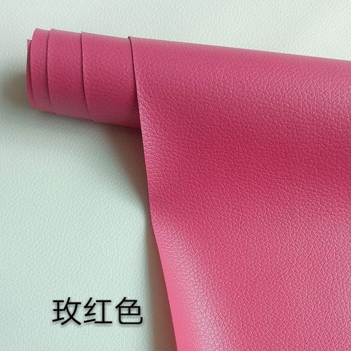 Patchs En Faux Cuir Synthétique Litchi Auto-Adhésifs,Grand Autocollant Multicolore En Pu Pour Réparation De Trous De Canapé,Décoration Imperméable Pour Voiture,20x30cm - Type Rose Pink 20x30cm