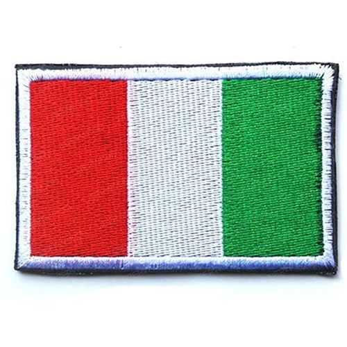 Patch De Coulée Ir Infrarouge Italien,Insigne D'inverseur Italien,Sensation De Sardaigne Et De Sicile,Insigne D'applique,Brassard Dularm,Location Ita - Type Embroidery White