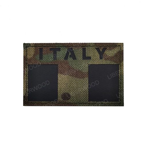 Patch De Coulée Ir Infrarouge Italien,Insigne D'inverseur Italien,Sensation De Sardaigne Et De Sicile,Insigne D'applique,Brassard Dularm,Location Ita - Type Italiy Balck Cp