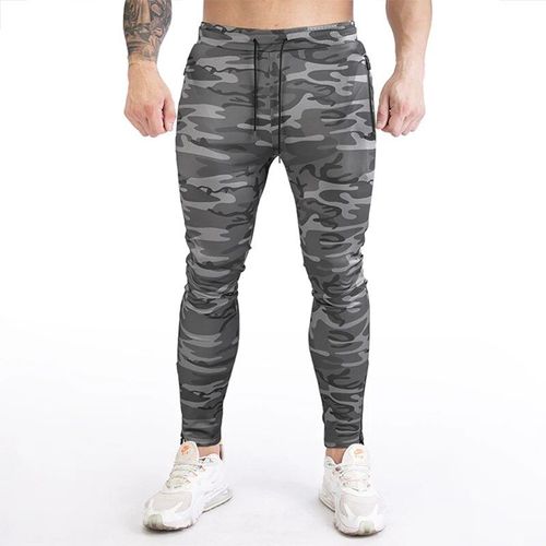 Camsolomon-Pantalon De Jogging En Pur Coton Pour Homme",Sarouel Crayon,Confortable,Fjcamo,Printemps,"Automne
