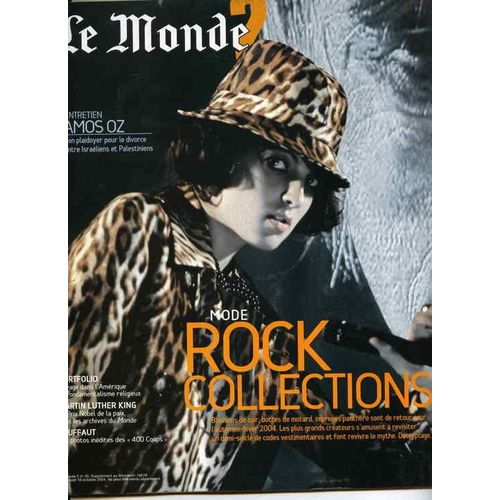 Le Monde 2  N° 35 : Mode : Rock Collections