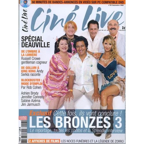 Cinélive N° 93 Les Bronzés 3 N° 93