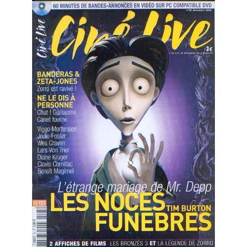 Cinélive N° 95 Les Noces Funèbres N° 95