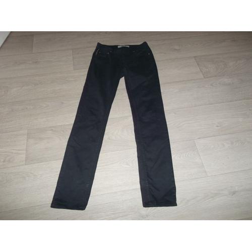 Jean School Rag Noir Taille 28 Us 38 Fr Tbe