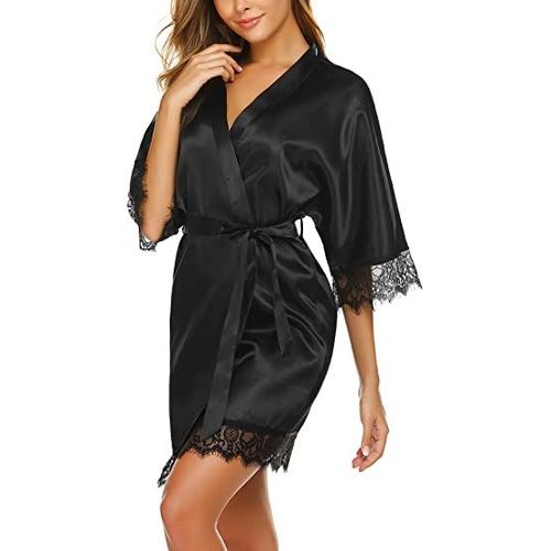 Robe Monochrome En Dentelle Soyeuse Pour Femmes,Robes De Demoiselle D'honneur En Satin,Robe De Mariée En Dentelle,Cadeaux De Demoiselle D'honneur,A9007