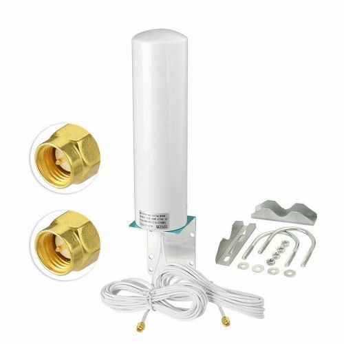 Antenne externe omnidirectionnelle Gun ACIA,amplificateur de signal de téléphone portable,routeur,carte réseau,3G,4G - Type 10mSMA