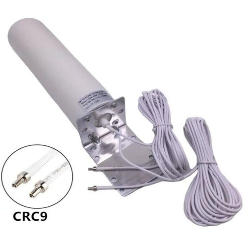 Antenne externe omnidirectionnelle Gun ACIA,amplificateur de signal de téléphone portable,routeur,carte réseau,3G,4G - Type 5mCRC9