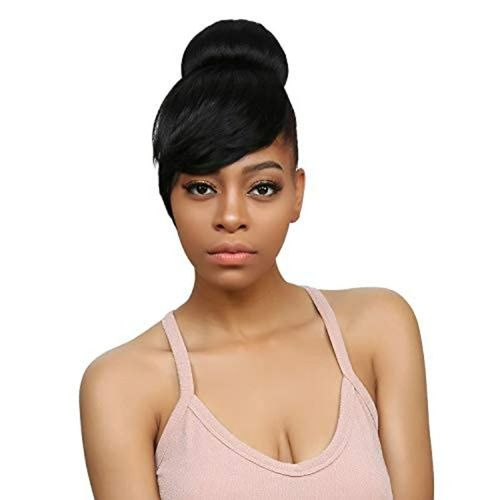 Pince À Cheveux Synthétique,2 Pièces,Chignon,Donut,Convient Aux Femmes - Type Couleur Naturelle 