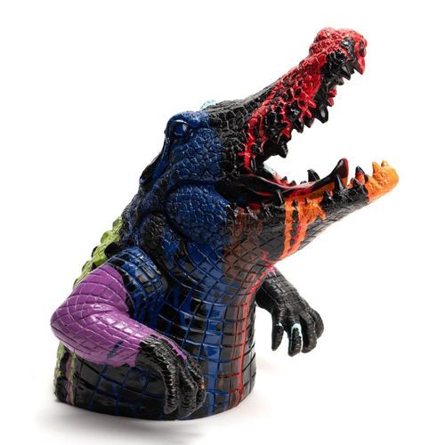 Crocodile en attaque Trash noir