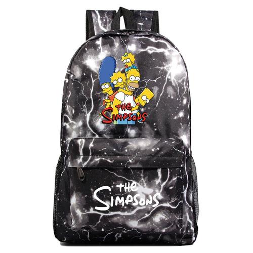 Sac a dos drole Les Simpsons pour garcons et filles cartable pour enfants sac a dos pour adolescents sacs a dos de voyage pour ordinateur portable etudiant hommes femmes Style620 Rakuten