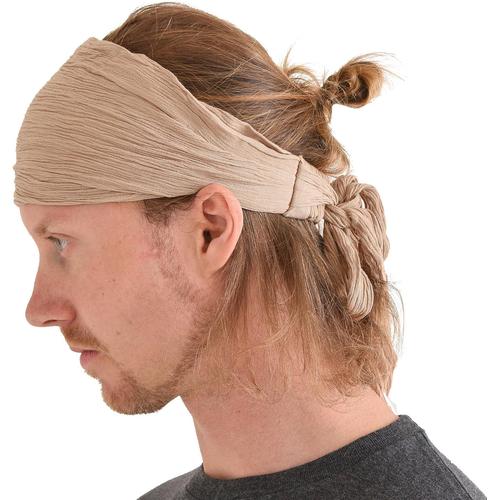 Bandeau Cheveux Homme Foulard Renaissance - Costume Pirate Femme Boho Accessoires De Coiffure Elastique Turban Pré Attaché Déguisement Jack Sparrow