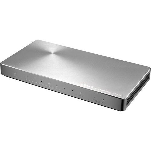 ASUS XG-U2008 - Switch Non Manageable 8 Ports + 2 Ports 10 Gigabit Pour Des Transferts de Données Jusqu'à 10 Fois Plus Rapide