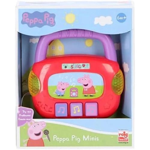 Jouet Musical - Claudio Reig - Pig Pepa Sing Along - Mélodies Peppa Pig - À Partir De 3 Ans - Mixte
