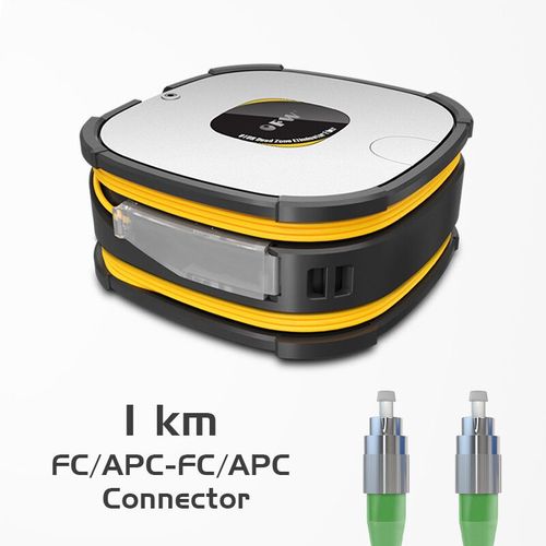 Câble de lancement OTDR fibre 1000/2000M monomode SC/FC Test rallonge temps réflectomètre éliminateur de Zone morte 1km 2km - Type 1km FCA-FCA