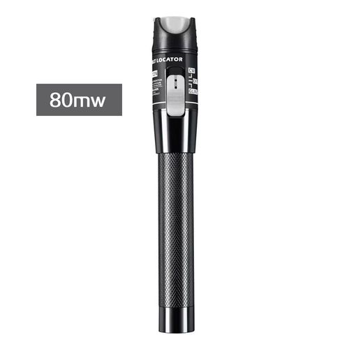 Localisateur visuel de défauts de fibre optique FTTH,testeur de câble optique,type stylo,laser rouge,5 MW,10 MW,20 MW,30MW,50MW,60 MW,70 MW,80 MW,100MW - Type 80mw