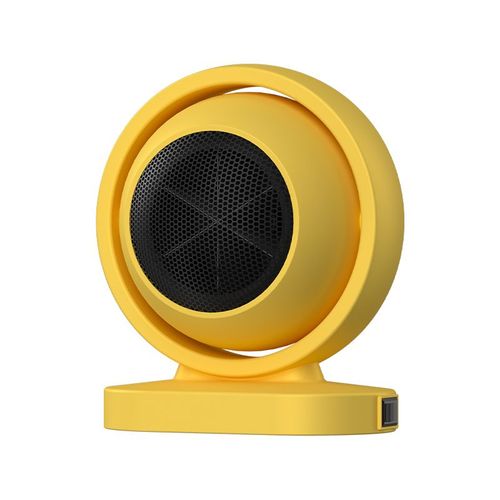 GérAir-Mini souffleur d'air chaud portable,chauffage électrique,ventilateur de bureau,chauffage d'hiver,réchauffeur pour la maison,la chambre,le bureau - Type Yellow-EU Plug 220V
