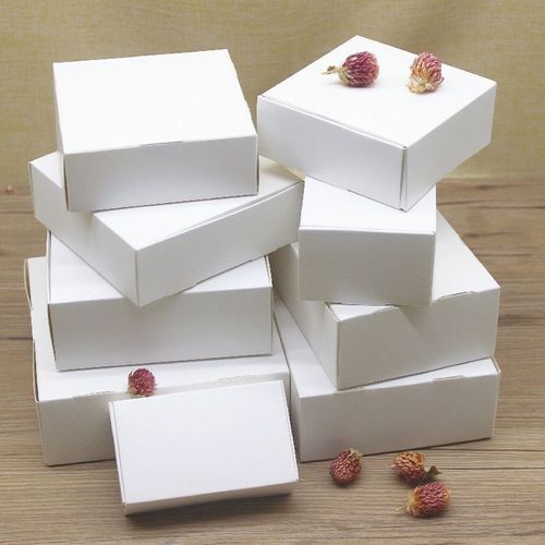 Boîte À Avion En Papier Kraft Multi-Taille,Emballage Blanc,Fournitures De Faveur De Fête De Mariage,Rangement De Bonbons Au Chocolat Fait Main Regina,10 Pièces - Type White Color-8.5x6.2x2.2cm