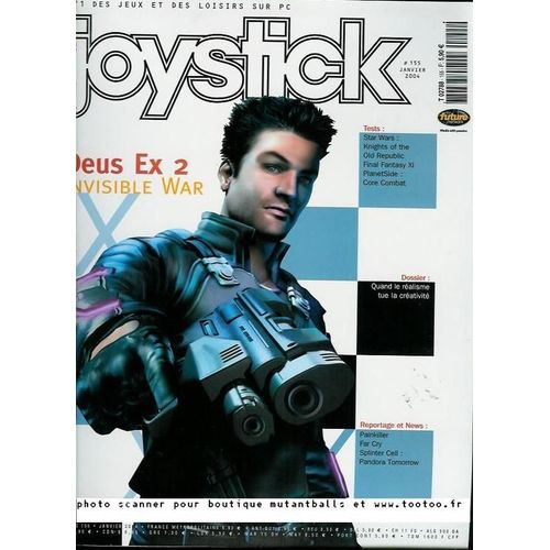 Joystick N° 155 : Deus Ex 2 Invisible War