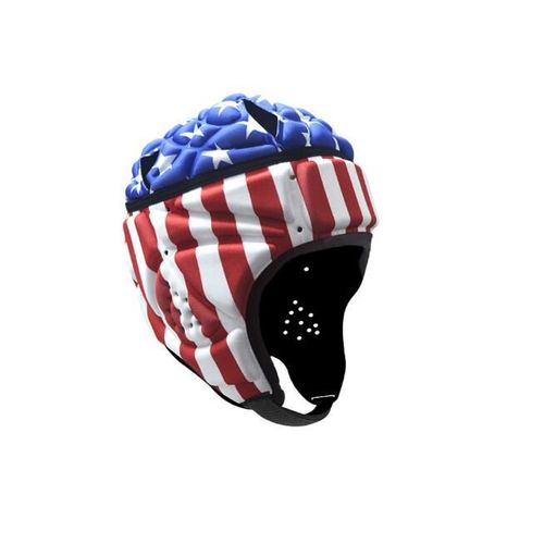 Casque Anti-Collision Réglable Pour Gardien De But De Football,Casque De Rugby,Protection De La Tête,Hockey,Patinage À Roulettes - Type L