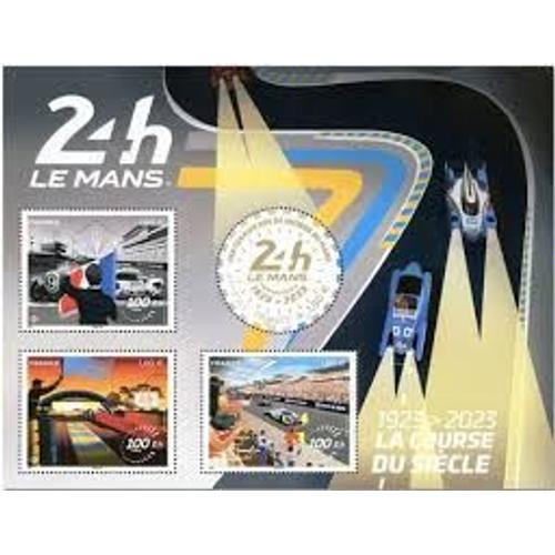 Centenaire Des 24 Heures Du Mans : Composition Stylisée Et Logo De L'évènement Feuillet 5682 Année 2023 N° 5682 5683 5684 5685 Yvert Et Tellier Luxe