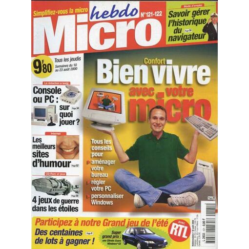 Micro Hebdo N° 121-122 : Bien Vivre Avec Votre Micro