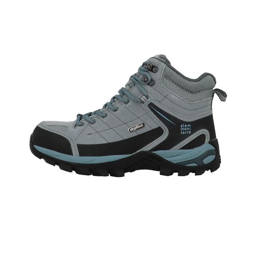 Chaussures Marche Randonnées Elementerre Chaussure De Marche Tige Haute Gris Clair