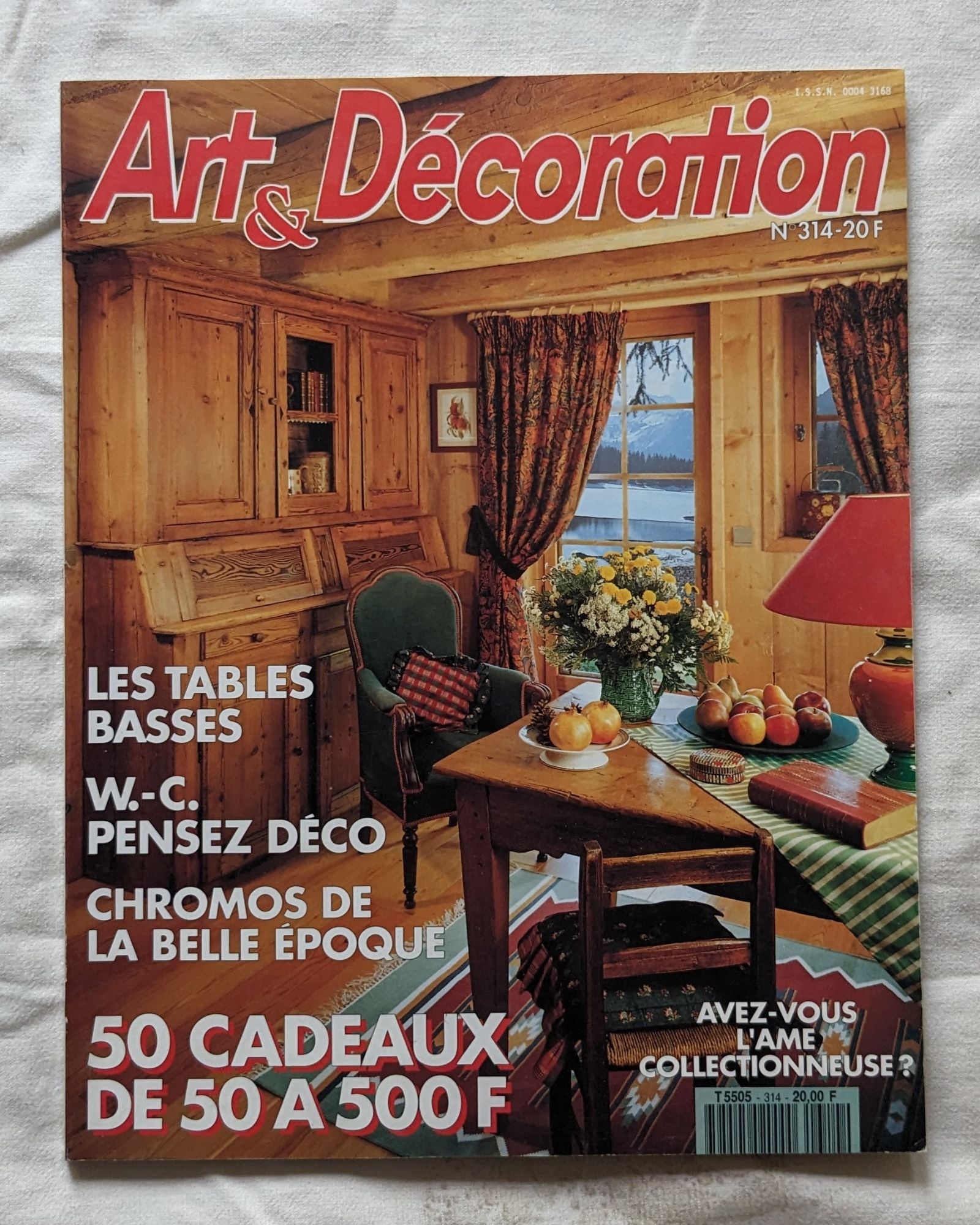 Art Et Décoration N°314 : Les Tables Basses - Chromos Etc