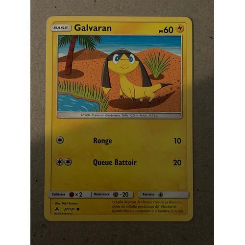 Carte Pokémon - Lumiere Interdite - Galvaran - 37/131