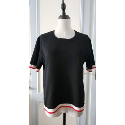 Pull Manches Courtes Zara, Taille L