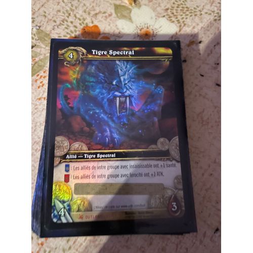 Carte Butin Non Gratter Tigre Spectral