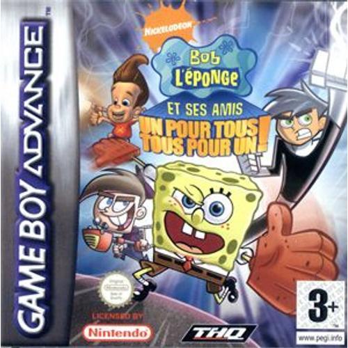 Bob L'éponge Et Ses Amis : Un Pour Tous, Tous Pour Un Game Boy Advance