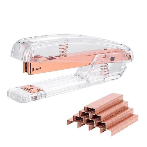 Agrafeuse Manuelle Avec 1000pcs, Petite Agrafeuse Agrafeuse Manuelle Accessoires De Bureau Pour La Maison, Le Bureau, Scho