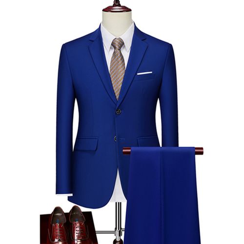 Costume Classique 3 Pièces Pour Homme,Couleur Unie,16 Couleurs,Blazer 1 Bouton,Veste,Gilet,Pantalon,Tenue Décontractée