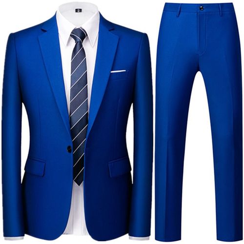 Costumes D'affaires Décontractés Pour Hommes,Blazers À Deux Boutons Pour Hommes,Veste Monochrome,Manteau Fjpants,Nouvelle Mode,Printemps,Automne,2023