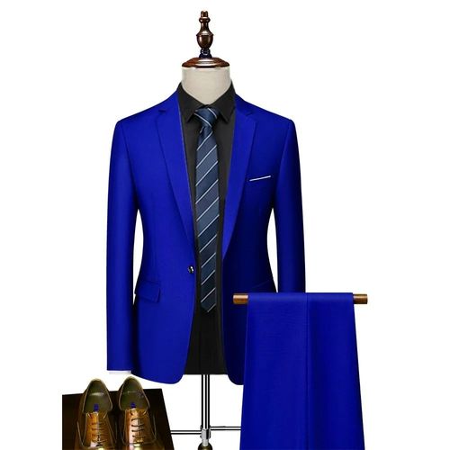 Blazers D'affaires Pour Hommes Veste Glafjhaut De Gamme Fête De Mariage Marié Imbibé 3 Pièces Ensembles Manteau Pantalon Grande Taille Robe M-6xl 2023