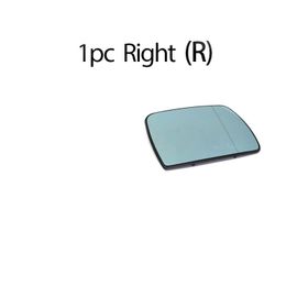Rétroviseur Latéral Chauffant Bleu,Miroir Arrière À Grand Angle,Pour Bmw X5 E53 1999 2000 2001 2002 2003 2004 2005 2006 - Type 1pc Right