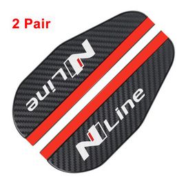 Rétroviseur En Caoutchouc Souple,Accessoires De Style Pour Hyundai I20 I30n Veloster Kona Nline Tucson Son Mun Elantra - Type 2pair-B