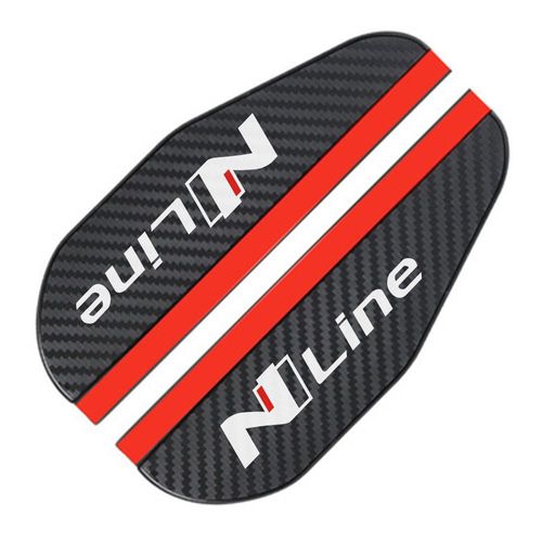 Rétroviseur En Caoutchouc Souple,Accessoires De Style Pour Hyundai I20 I30n Veloster Kona Nline Tucson Son Mun Elantra - Type 1pair-B