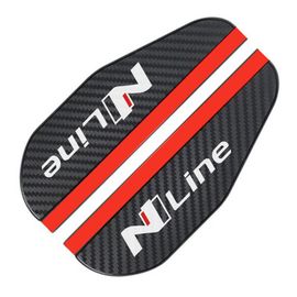 Rétroviseur En Caoutchouc Souple,Accessoires De Style Pour Hyundai I20 I30n Veloster Kona Nline Tucson Son Mun Elantra - Type 1pair-B