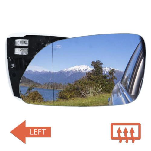 Rétroviseur Latéral En Verre Pour Vw Polo Mk4 9n 2005-09,Convexe Supérieur