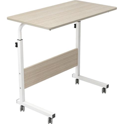 Table Ordinateur Portable à roulettes Support Table Mobile 80 x 40 cm Table Appoint pour Ordinateur Portable