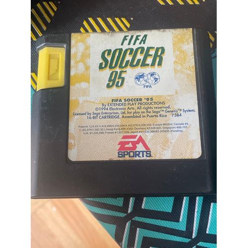Vintage Ancien Jeu Vidéo Sega Megadrive //    Fifa 95   //  1994