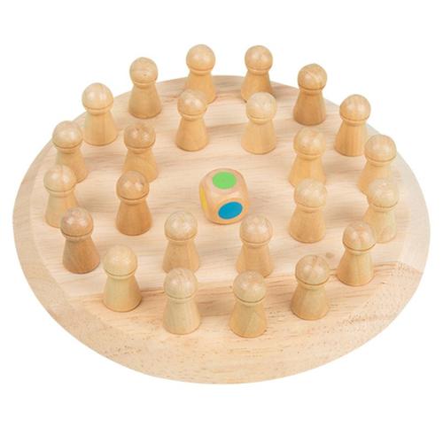 Jeux de mémoire en Bois pour Enfants et Adultes - Jeux de société familiaux  pour Enfants et Adultes - Jeux de logique en Bois pour 3 Ans - Jouets  éducatifs en Bois