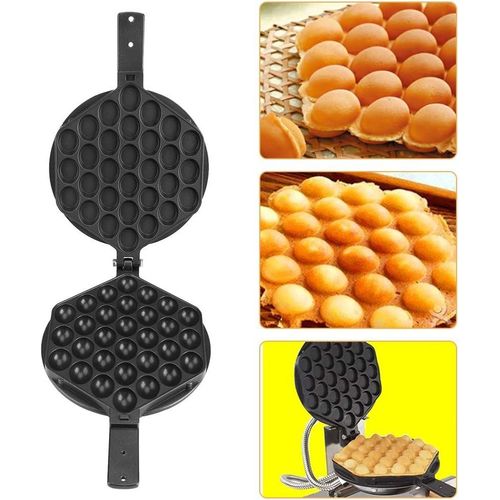 Gaufrier Oeufs,Appareil A Gauffre,Machine Bubble Waffle,Cuisine Antiadhésive Oeuf Bulle Moule Cuisson Plaque Gaufrier Pour Usage Commercial Pour Maison Cafés Restaurants