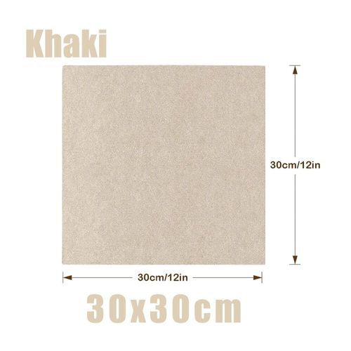 Planche À Gratter Murale Pour Chat,Canapé Anti-Rayures,Planche À Gratter Verticale,Planche D'escalade À Degrés D'usure,Super Grande Planche À Griffes De Chat - Type Khaki 30x30cm