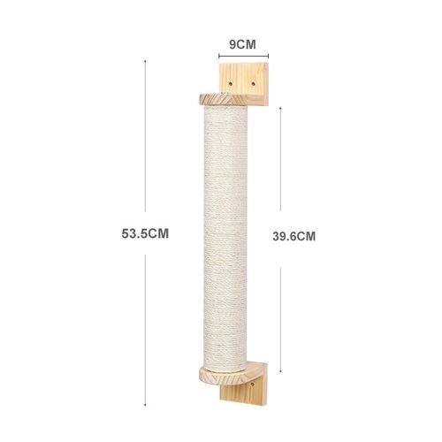 Meubles Muraux En Bois Pour Chats,1 Pièce,Étagères Pour Chats,Perchoirs,Marches Pour Chats,Échelle,Lit,Activité,Arbre,Structure D'escalade Moderne - Type Scratching Post-40cm